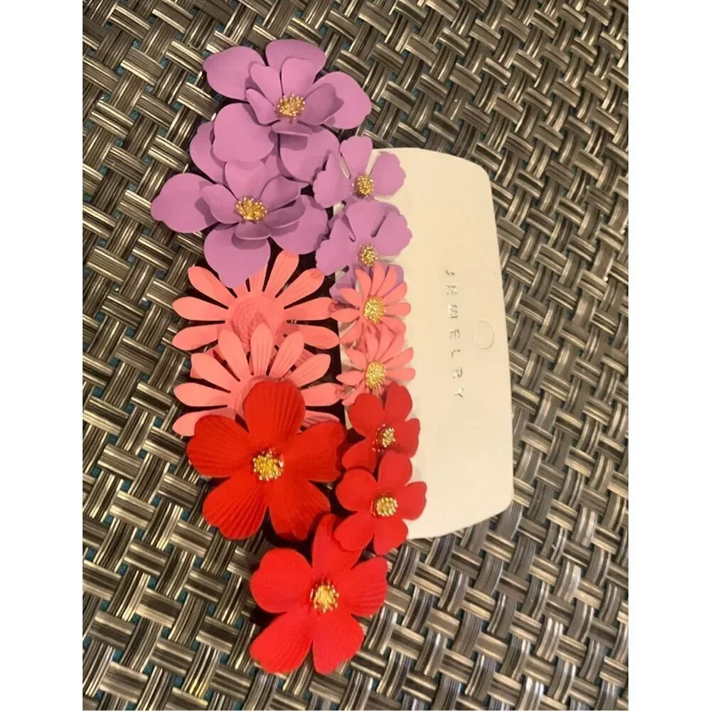 Variety of Flower Earrings